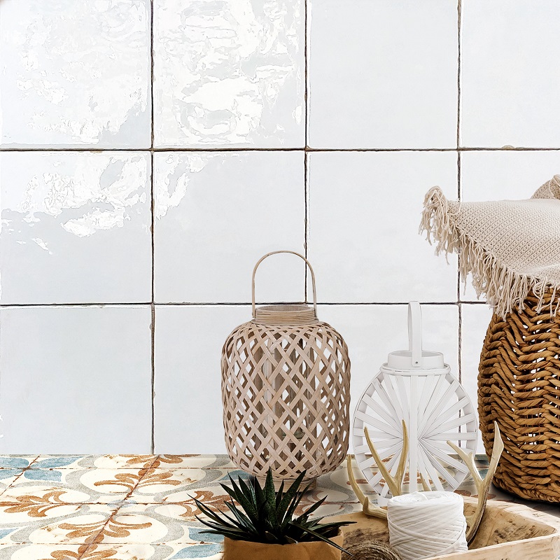 Keramische binnentegel CeraVision Zel Casablanca White 13x13x1cm - G00272100 13x13 zel casablanca white sfeer - 13773