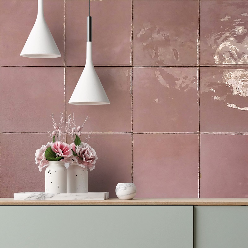Keramische binnentegel CeraVision Zel Rabat Rose 13x13x1cm - G00272103 13x13 zel rabat rose sfeer - 13779