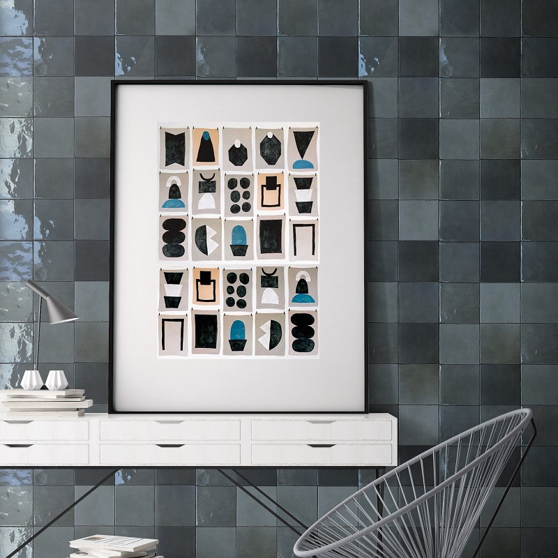 Keramische binnentegel CeraVision Zel Tangier Grey 13x13x1cm - G00272104 ambiente zel tangier grey 1 13x13 sfeer - 13786
