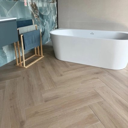Keramische binnentegel CeraVision Breath Cognac 22,5x90x0,8cm - Keramische binnentegel ceravision breath cognac 225x90x08cm - 22064