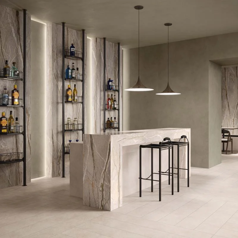 Keramische binnentegel Flaviker PALETTE Sand Ivoor mat 60x60x0,85cm 0016450 - Keramische binnentegel flaviker palette sand ivoor mat 60x60x085cm 0016450 sfeer - 0016450