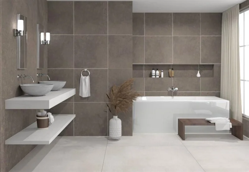 Keramische binnentegel Fondovalle PLANETO Mars Grijs mat 60x60x0,85cm PNT284A - Keramische binnentegel fondovalle planeto mars grijs mat 60x60x085cm pnt284a sfeer - PNT284A
