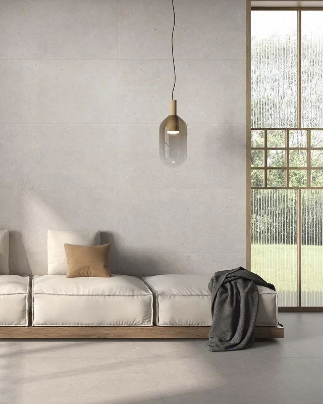 Keramische binnentegel Geo Tiles SERENNA Bone Grijs mat 120x120x1,02cm 171200024931 - Keramische binnentegel geo tiles serenna bone grijs mat 60x60x1cm 172400024931 sfeer 2 - 171200024931
