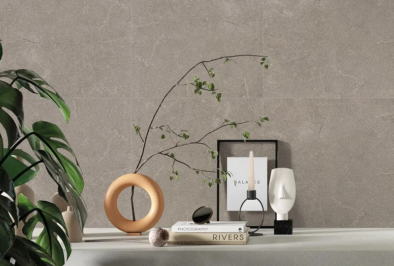 Keramische binnentegel Marazzi Itali&euml; RARESTONE Taupe Grijs mat 60x120x0,85cm KFF0 - Keramische binnentegel marazzi italie rarestone taupe grijs mat 60x60x085cm kff7 sfeer 2 - KFF0