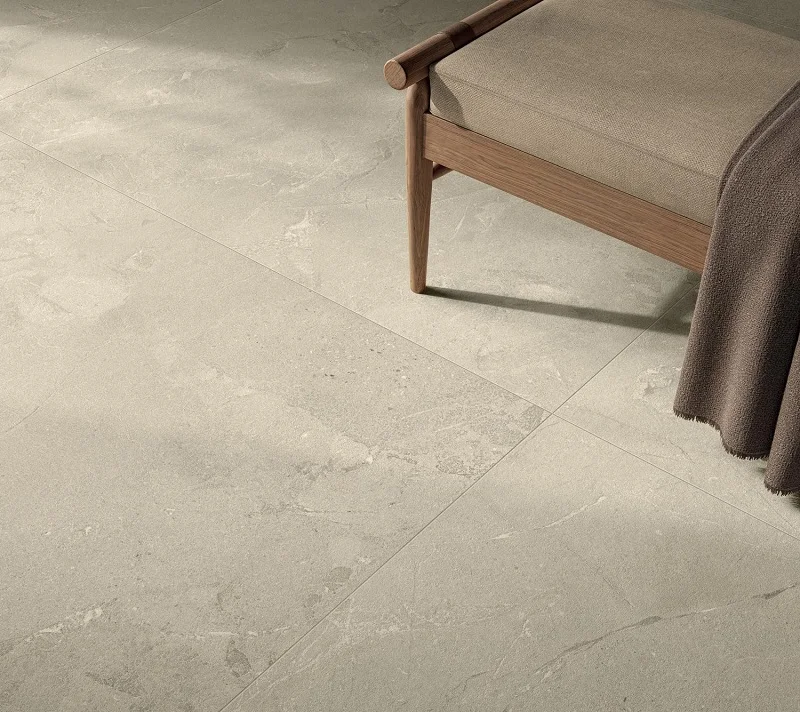 Keramische binnentegel Panaria REVEL Dune Beige mat 60x60x0,9cm APGWRL20 - Keramische binnentegel panaria revel dune beige mat 60x60x09cm apgwrl20 sfeer - APGWRL20