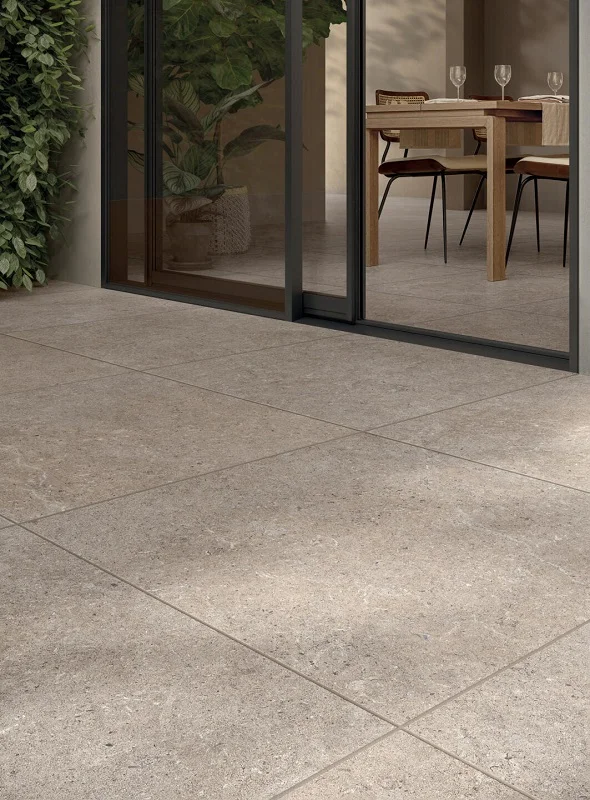 Keramische binnentegel Panaria SURROUND Row Bruin mat 30x60x0,8cm APBBSD40 - Keramische binnentegel panaria surround row bruin mat 60x60x09cm apgwsd40 sfeer 2 - APBBSD40