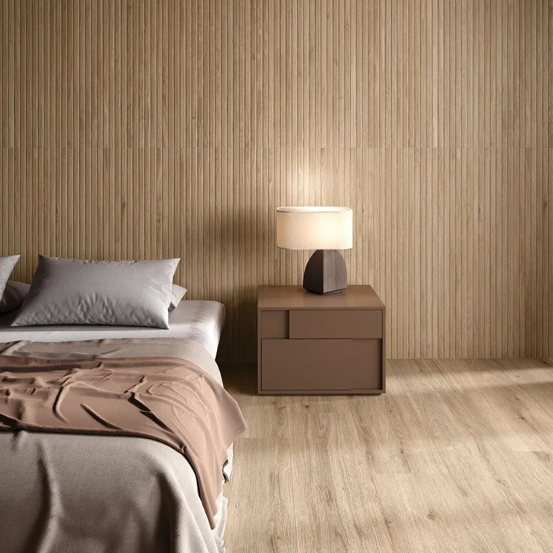 Keramische binnentegel Rak SAPIEN WOOD Natural Bruin mat 29,5x180x0,85cm A92GSPNW#NUR.A6X5R - Keramische binnentegel rak sapien wood natural bruin mat 195x120x085cm a99gspnwnura6x5r sfeer 1 -  A92GSPNW#NUR.A6X5R