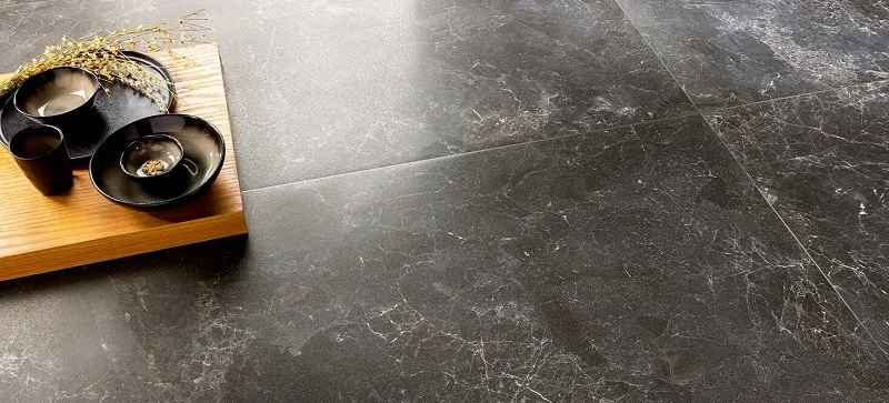 Keramische binnentegel Verde Cosmopolitan Nero Zwart mat 60x60x0,85cm 1005056 - Keramische binnentegel verde cosmopolitan nero zwart mat 60x60x085cm 1005056 sfeer - 1005056