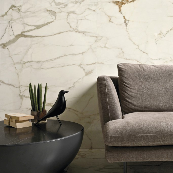 Keramische binnentegel Ariostea Marmi Classici Calacatta Macchia Vecchia Naturale 60x120x0,8cm - Marble effect floors calacatta macchia vecchia 02 - 20795