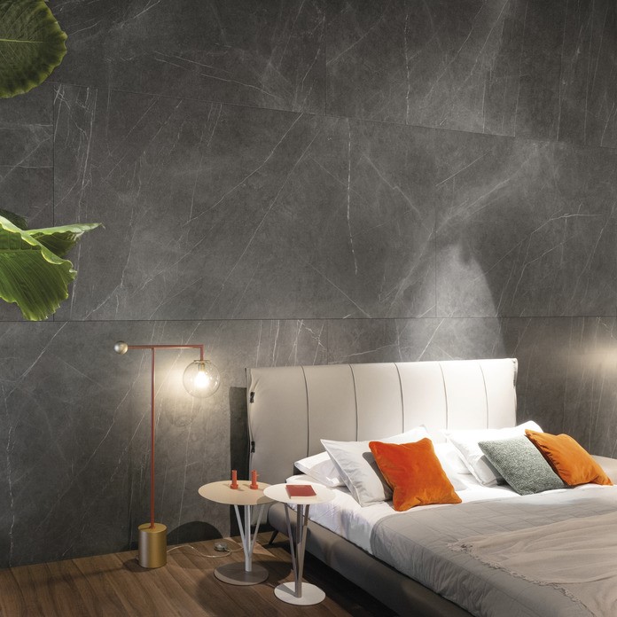 Keramische binnentegel Ariostea Marmi Classici Grey Marble Lucidato 60x120x0,8cm - Marble effect grey floors grey marble 04 - 20806