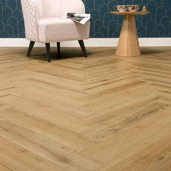 Moduleo Roots Herringbone Glyde Oak 22831 (dryback) Plak PVC RO22831HB41240 - Moduleo roots herringbone glyde oak 22831 dryback plak pvc ro22831hb41240 sfeer - Moduleo Plak HB 22831