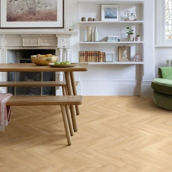 Moduleo Roots Herringbone Laurel Oak 51282 (dryback) Plak PVC RO51282HB40646 - Moduleo roots herringbone laurel oak 51282 dryback plak pvc ro51282hb40646 sfeer - Moduleo Plak HB 51282