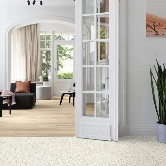 Moduleo Roots Square Tile Lugano 46210 (dryback) Plak PVC RO46210SQT40791 - Moduleo roots square tile lugano 46210 dryback plak pvc ro46210sqt40791 sfeer - Moduleo Plak 46210