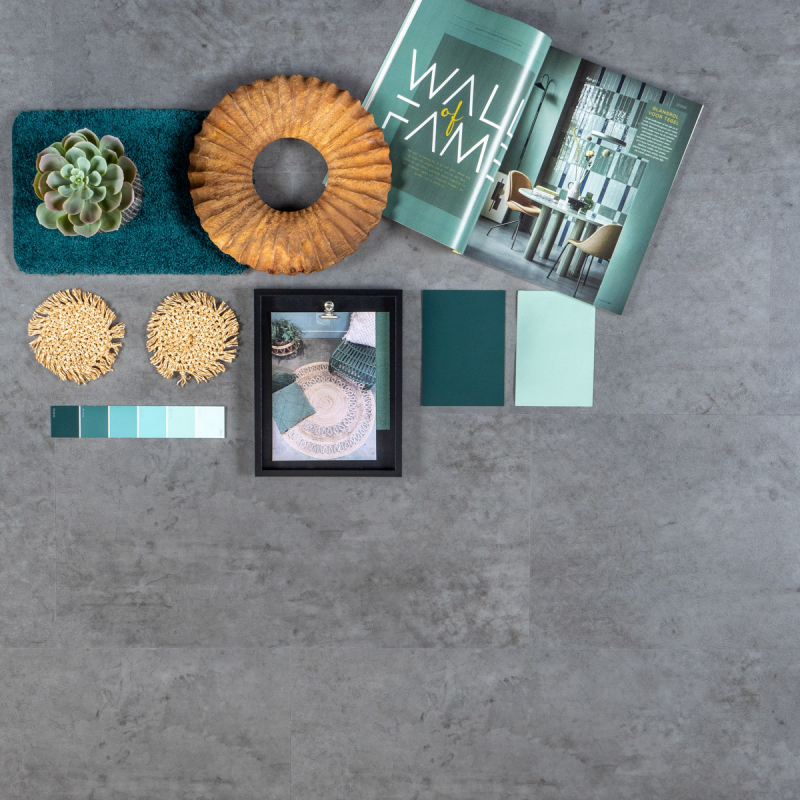 OTIUM Kilimanjaro Tile Dryback tegelpatroon (plak PVC) 94653 - Otium kilimanjaro tile spc rigid klik pvc 94652 sfeer - OTIUM 94653