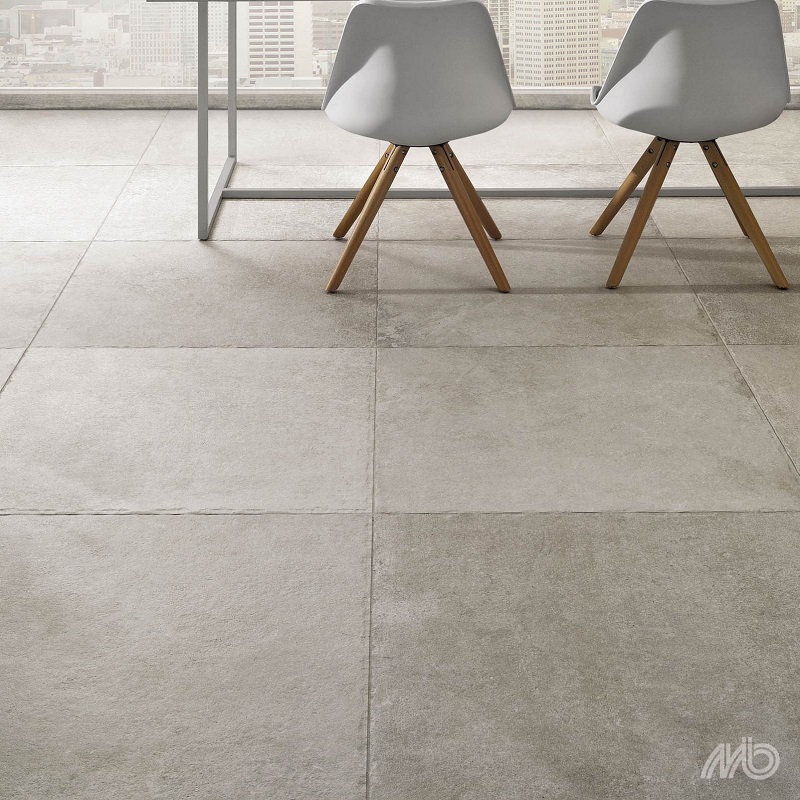 Keramische binnentegel Michel Oprey Coem Pietra Aurelia Grigio naturale 75x75x1cm - Pietra aurelia grigio 3 2 - 16572