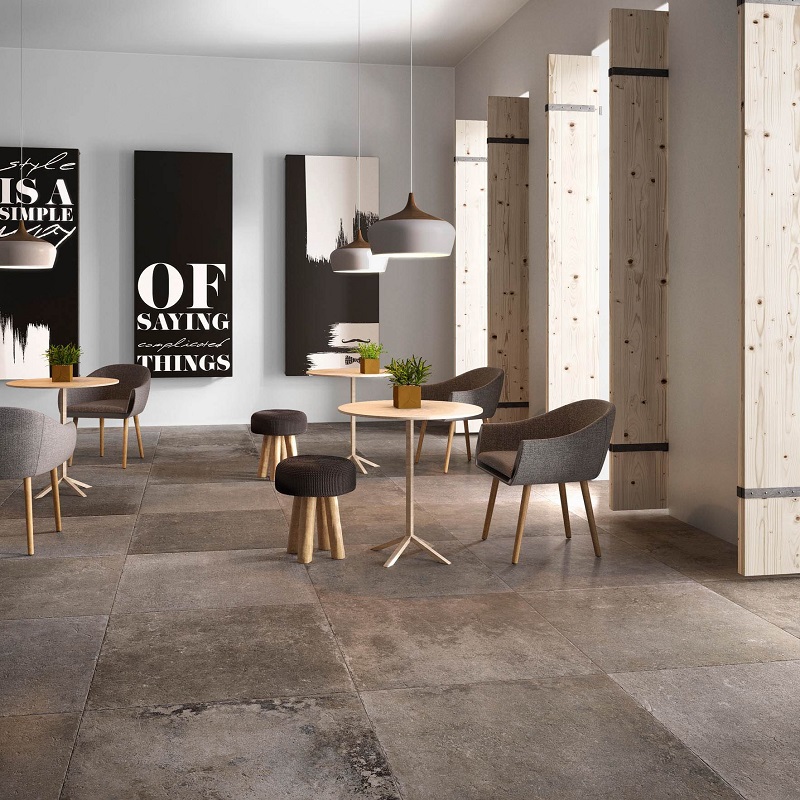 Keramische binnentegel Michel Oprey Coem Pietra Aurelia Moka naturale NOT rectified 40,8x61,4x0,95cm - Pietra aurelia moka 1 2 - 20980