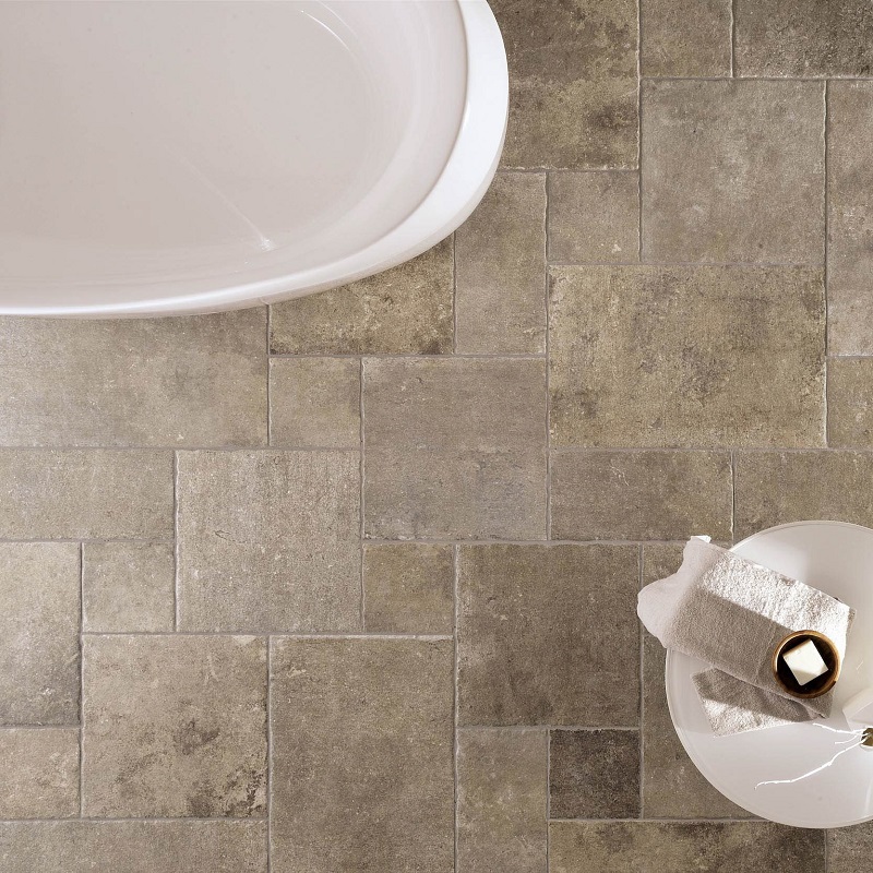 Keramische binnentegel Michel Oprey Coem Pietra Aurelia Taupe naturale 75x75x1cm - Pietra aurelia taupe 1 1 - 16578