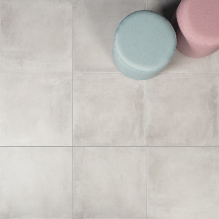 Keramische binnentegel CeraVision Project Gris 60,8x60,8x0,95cm - Project gris sfeer - 13308