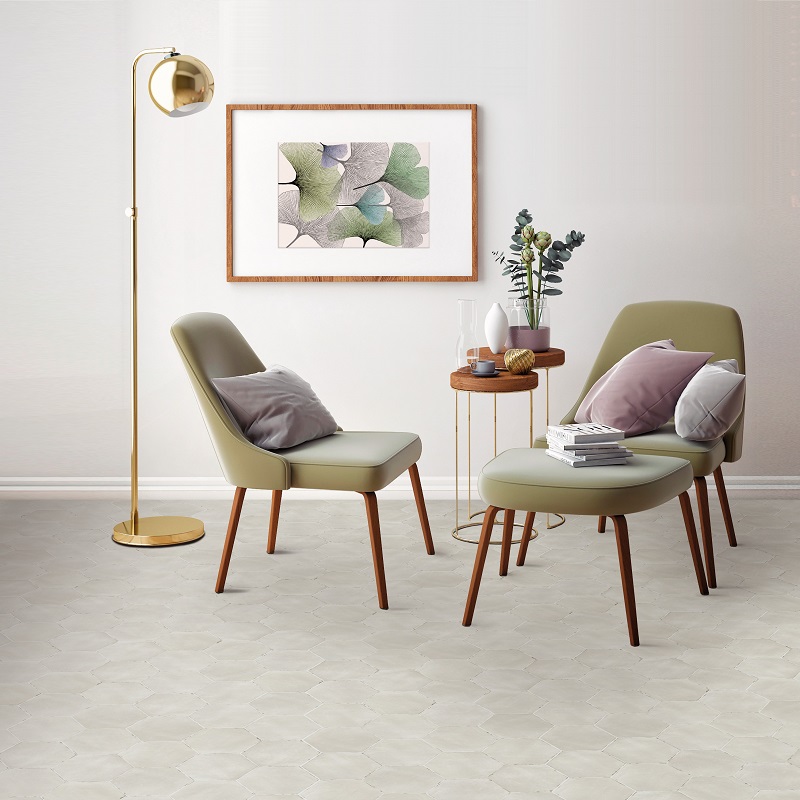Keramische binnentegel CeraVision Capri Rassa Grey 14x16x1cm - Rassa grey - 13338