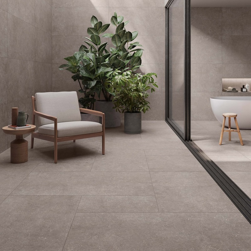 Keramische binnentegel Casalgrande Padana Stile French Grey Natural 90x90x0,9cm - Stile french grey sfeer 2 - 13186
