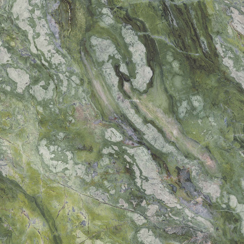Keramische binnentegel Ariostea Marmi Classici Briljant Green Lucidato 60x120x0,8cm - Ultra marmi brilliant green - 20788